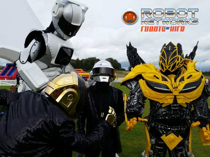 Entertainment Robots for hire in Ireland with www.robotnetworks.ie